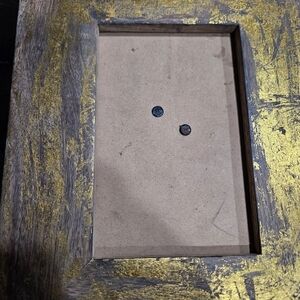 Source Unknown Gold and Brown Accent Frame